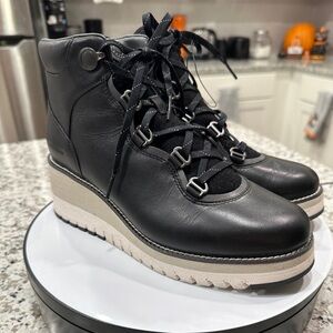 Cole Haan Zerogrand city lace up wedge